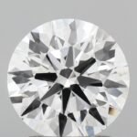 1.56 Carat Round Lab Grown Diamond D-VVS2 | IGI Certified | AS1-11