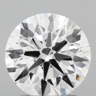 1.56 Carat Round Lab Grown Diamond D-VVS2 | IGI Certified | AS1-11