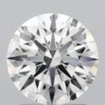 2.04 Carat Round Lab Grown Diamond D-VVS2 | IGI Certified | AS3-14