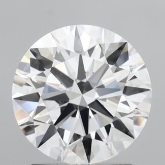2.04 Carat Round Lab Grown Diamond F-VS1 | IGI Certified | AS3-42