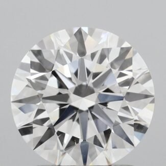 1.58 Carat Round Lab Grown Diamond D-VVS2 | IGI Certified | AS5-08