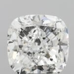 3.51 Carat Square Cushion  Lab Grown Diamond E -VVS1 | IGI Certified | AS5-13