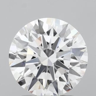 2.01 Carat Round Lab Grown Diamond E-VVS2 | IGI Certified | AS6-36