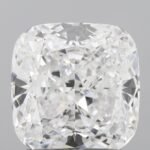 1.51 Carat Square Cushion Lab Grown Diamond D -VVS1 | IGI Certified | N2-27