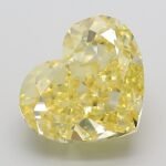 5.37 Carat Fancy Intense Yellow Heart Modified Brilliant Lab Grown Diamond | VS1 | IGI Certified | ARM1092