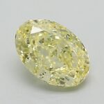 1.06 Carat Fancy Yellow Oval Modified Brilliant Lab Grown Diamond | VS1 | IGI Certified | ARM1103