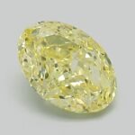 1.07 Carat Fancy Intense Yellow Oval Modified Brilliant Lab Grown Diamond | VS1 | IGI Certified | ARM1104