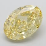9.01 Carat Fancy Intense Yellow Oval Modified Brilliant Lab Grown Diamond | VS1 | IGI Certified | ARM1133