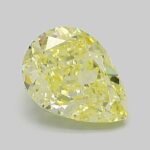 1.04 Carat Fancy Intense Yellow Pear Modified Brilliant Lab Grown Diamond | VS1 | IGI Certified | ARM1147