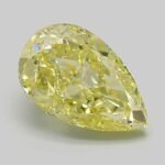 2.06 Carat Fancy Intense Yellow Pear Modified Brilliant Lab Grown Diamond | VVS2 | IGI Certified | ARM1173