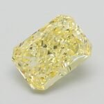 1.05 Carat Fancy Intense Yellow Cut Cornered Rectangular Modified Brilliant Lab Grown Diamond | VS1 | IGI Certified | ARM1222