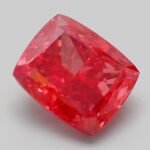 4.67 Carat Fancy Vivid Red Cushion Modified Brilliant Lab Grown Diamond | VS1 | IGI Certified | ARM1276