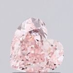 1.02 Carat Heart Fancy Vivid Pink Diamond | VS1 | IGI Certified | ARM2750