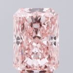3.57 Carat Radiant Fancy Vivid Pink Diamond | VS2 | IGI Certified | ARM2753