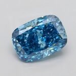 2.51 Carat CUSHION | Lab Grown Diamond | Fancy Vivid Blue | VS1 | IGI Certified | ARM1894