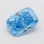 2.01 Carat CUSHION | Lab Grown Diamond | Fancy Vivid Blue | VS2 | IGI Certified | ARM1932