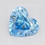 2.09 Carat HEART | Lab Grown Diamond | Fancy Vivid Blue | VS2 | IGI Certified | ARM2059