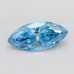 1.51 Carat MARQUISE | Lab Grown Diamond | Fancy Vivid Blue | VS1 | IGI Certified | ARM2081