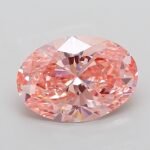 4.09 Carat OVAL | Lab Grown Diamond | Fancy Vivid Pink | VS1 | IGI Certified | ARM2143