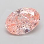 3.68 Carat OVAL | Lab Grown Diamond | Fancy Intense Pink | VVS2 | IGI Certified | ARM2147