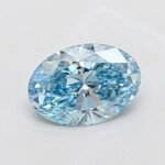1.04 Carat OVAL | Lab Grown Diamond | Fancy Vivid Blue | VS2 | IGI Certified | ARM2207