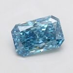 1.5 Carat RADIANT | Lab Grown Diamond | Fancy Vivid Blue | VS1 | IGI Certified | ARM2335