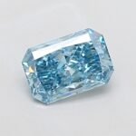 1.04 Carat RADIANT | Lab Grown Diamond | Fancy Vivid Blue | VS2 | IGI Certified | ARM2342