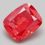 5.12 Carat Fancy Vivid Pink Cushion Modified Brilliant Lab Grown Diamond | VS1 | IGI Certified | ARM292