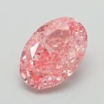 1.01 Carat Fancy Vivid Pink Heart Modified Brilliant Lab Grown Diamond | VVS2 | IGI Certified | ARM336