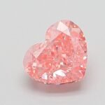 1.03 Carat Fancy Vivid Pink Heart Modified Brilliant Lab Grown Diamond | VS1 | IGI Certified | ARM339