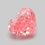 1.05 Carat Fancy Vivid Pink Heart Modified Brilliant Lab Grown Diamond | VVS2 | IGI Certified | ARM344