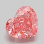 3.08 Carat Fancy Vivid Pink Heart Modified Brilliant Lab Grown Diamond | VVS2 | IGI Certified | ARM372
