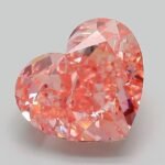 4.04 Carat Fancy Vivid Pink Heart Modified Brilliant Lab Grown Diamond | VVS2 | IGI Certified | ARM375