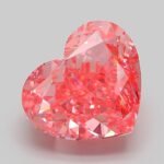 6.5 Carat Fancy Vivid Pink Heart Modified Brilliant Lab Grown Diamond | VS1 | IGI Certified | ARM384