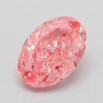 1.05 Carat Fancy Vivid Pink Oval Modified Brilliant Lab Grown Diamond | VVS2 | IGI Certified | ARM405