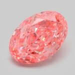 2.01 Carat Fancy Vivid Pink Oval Modified Brilliant Lab Grown Diamond | VVS2 | IGI Certified | ARM450