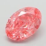 3.01 Carat Fancy Vivid Pink Oval Modified Brilliant Lab Grown Diamond | VS1 | IGI Certified | ARM497