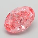 3.02 Carat Fancy Vivid Pink Oval Modified Brilliant Lab Grown Diamond | VS1 | IGI Certified | ARM500