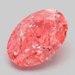 3.05 Carat Fancy Vivid Pink Oval Modified Brilliant Lab Grown Diamond | VVS2 | IGI Certified | ARM517