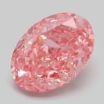 3.53 Carat Fancy Vivid Pink Oval Modified Brilliant Lab Grown Diamond | VS1 | IGI Certified | ARM595