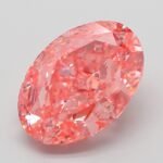 5.57 Carat Fancy Vivid Pink Oval Modified Brilliant Lab Grown Diamond | VS1 | IGI Certified | ARM617