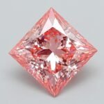 2 Carat Fancy Vivid Pink Princess Cut Lab Grown Diamond | VS1 | IGI Certified | ARM629