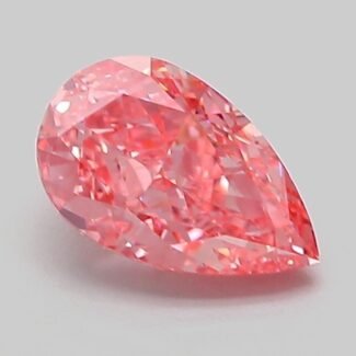 1.01 Carat Fancy Vivid Pink Pear Modified Brilliant Lab Grown Diamond | VS1 | IGI Certified | ARM636