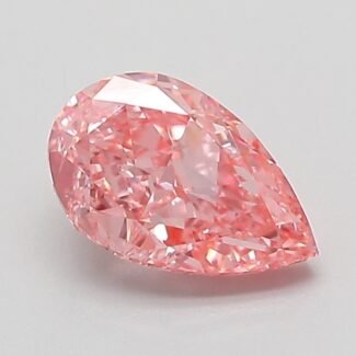1.02 Carat Fancy Vivid Pink Pear Modified Brilliant Lab Grown Diamond | VS1 | IGI Certified | ARM643