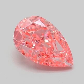 1.03 Carat Fancy Vivid Pink Pear Modified Brilliant Lab Grown Diamond | VS1 | IGI Certified | ARM645