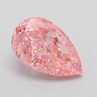 1.03 Carat Fancy Vivid Pink Pear Modified Brilliant Lab Grown Diamond | VVS2 | IGI Certified | ARM652