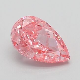 1.04 Carat Fancy Vivid Pink Pear Modified Brilliant Lab Grown Diamond | VS1 | IGI Certified | ARM661
