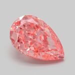 1.05 Carat Fancy Vivid Pink Pear Modified Brilliant Lab Grown Diamond | VVS2 | IGI Certified | ARM666