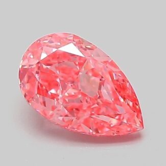 1.06 Carat Fancy Vivid Pink Pear Modified Brilliant Lab Grown Diamond | VVS2 | IGI Certified | ARM668