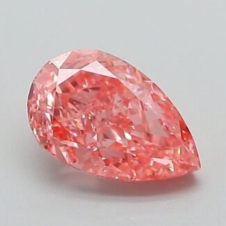1.08 Carat Fancy Vivid Pink Pear Modified Brilliant Lab Grown Diamond | VVS2 | IGI Certified | ARM688